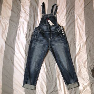 Rock & Roll Cowgirl Denim Overalls